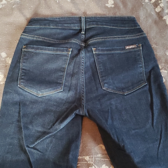 Eddie Bauer Dark Wash Skinny Jeans - Picture 4 of 4